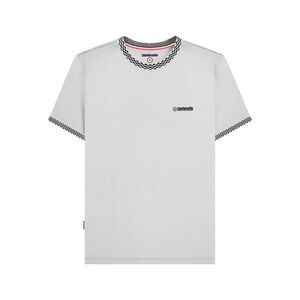 Lambretta Mens Two Tone Ringer T-Shirt / White